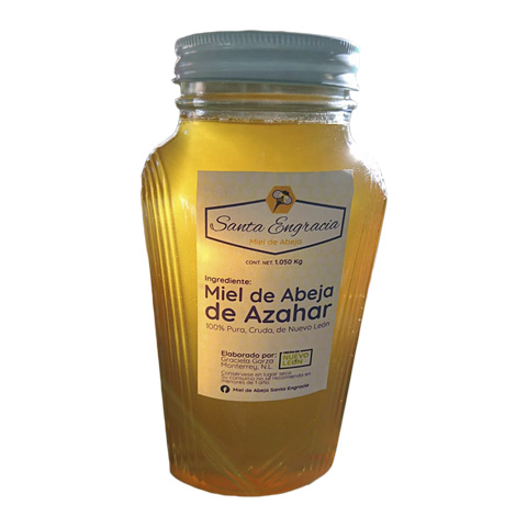 Miel de abeja 1.050 kg. de flor de azahar